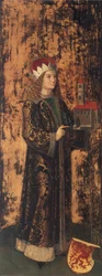 Le panneau du Saint-Sang de Weingarten de 1489. Landesmuseum Württemberg, Stuttgart